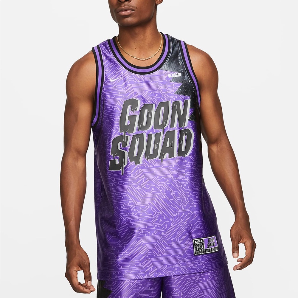 Men's Nike Dri-FIT Jersey Lebron James Space Jam Goon Squad 4XL new with tags